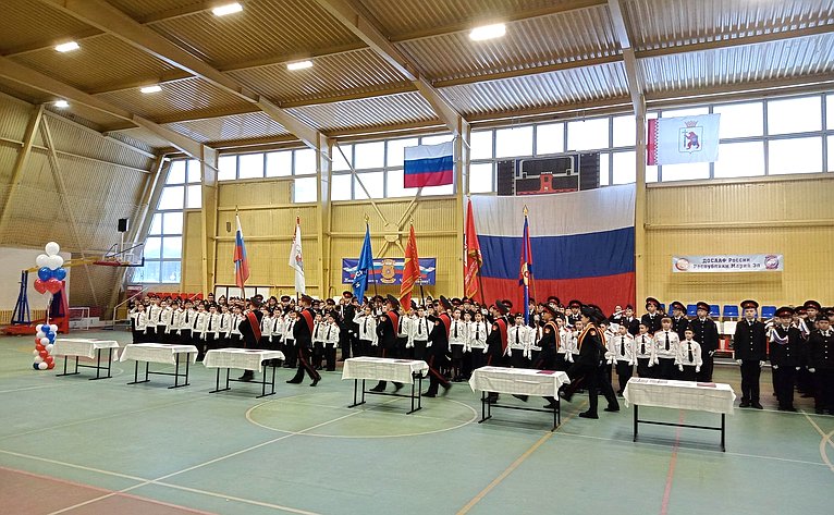 Сергей Мартынов поздравил учащихся Марий Эл с принятием в кадеты
