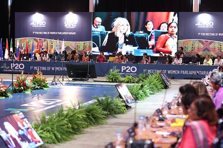 Татьяна Сахарова участвует в первой встрече женщин-парламентариев государств «Группы двадцати»