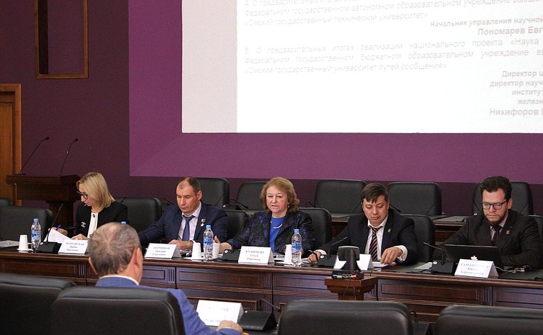 Дмитрий Перминов выступил на заседании круглого стола по реализации нацпроекта «Наука и университеты» в Омской области