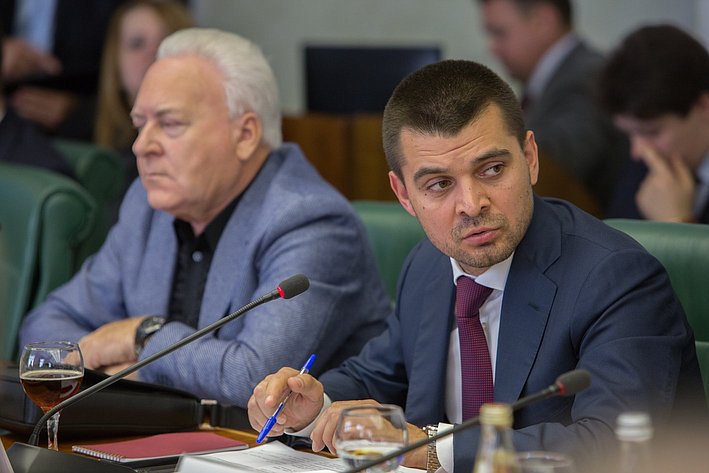 С. Ммамедов на заседании Комитета общественной поддержки жителей Юго-Востока Украины
