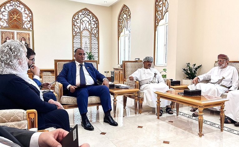 Участие делегации СФ в заседании группы по сотрудничеству СФ с Государственным советом Султаната Оман