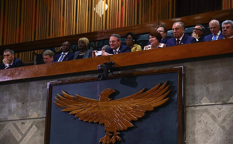 Делегация Совета Федерации приняла участие в заседании Национальной ассамблеи Республики Замбия