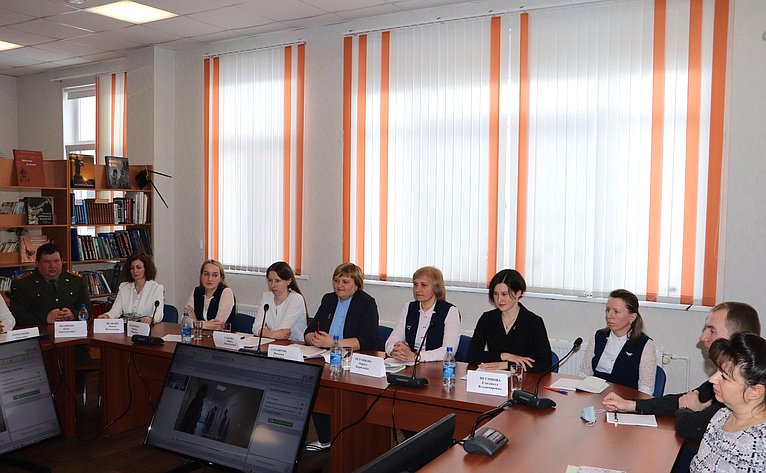 Заместитель Председателя СФ Юрий Воробьев провел онлайн встречу с преподавателями и кадетами Образовательного центра «Корабелы Прионежья»