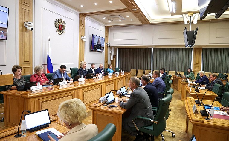 Заседание Комитета Совета Федерации по науке, образованию и культуре