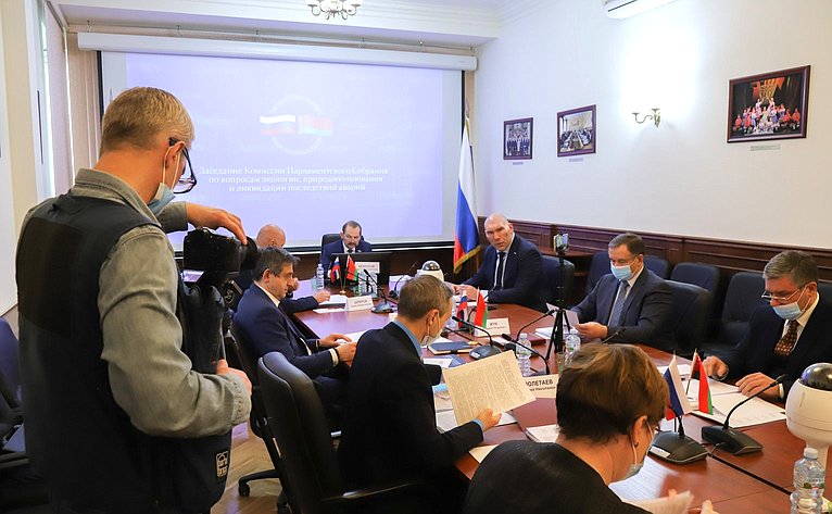 Заседание Комиссии Парламентского Собрания Союза Беларуси и России по вопросам экологии, природопользования и ликвидации последствий аварий