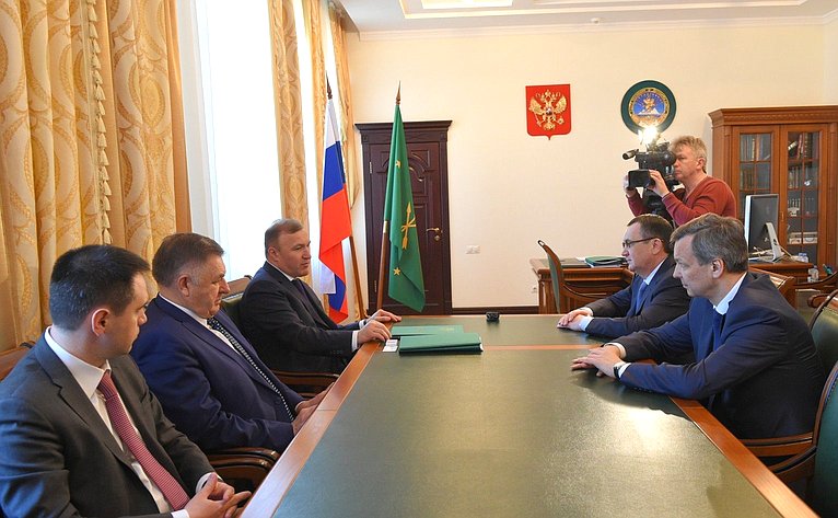 Встреча Н. Федорова с врио главы Адыгеи