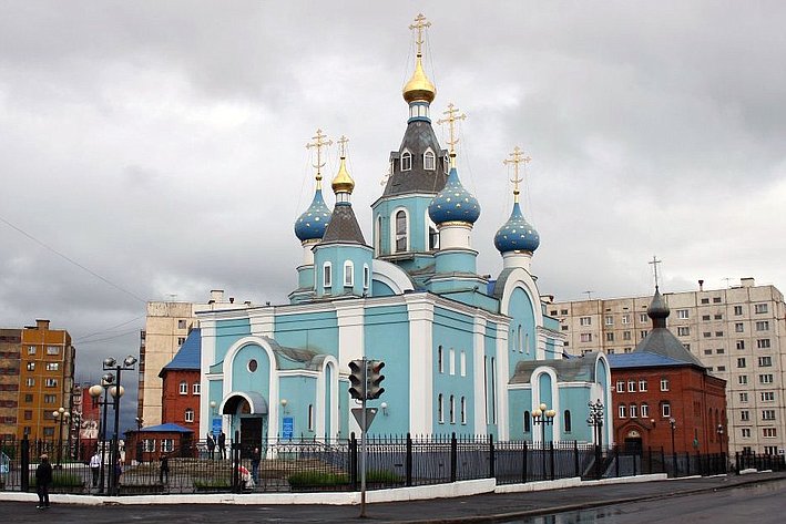 Кафедральный собор иконы Божией Матери Всех Скорбящих Радость, православный храм