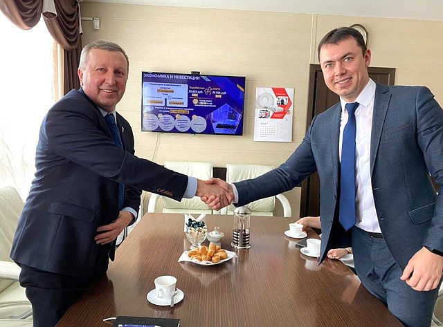 Сергей Березкин встретился с главой Тутаевского муниципального района Ярославской области