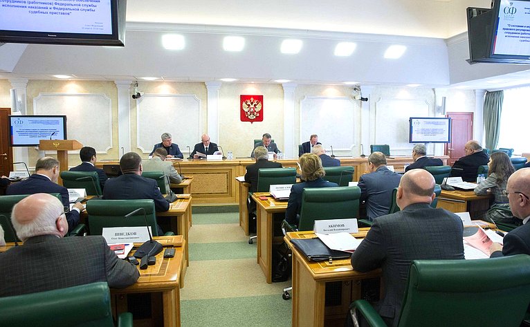 Заседание Совета по социальной защите военнослужащих, сотрудников правоохранительных органов и членов их семей при СФ