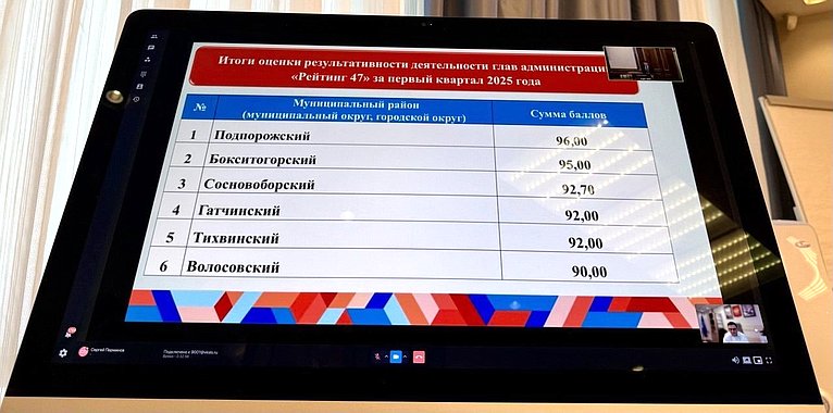 Сергей Перминов по ВКС принял участие в заседании правительства Ленинградской области