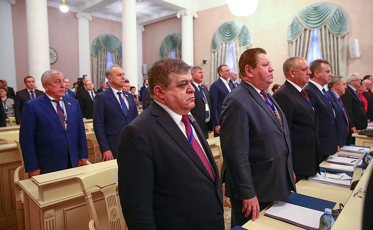 Пленарное заседание пятьдесят седьмой сессии Парламентского Собрания Союза Беларуси и России