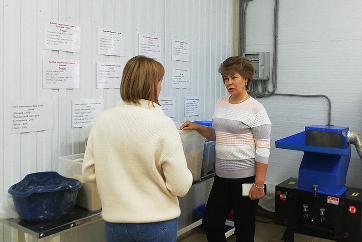 Татьяна Гигель встретилась с коллективом перерабатывающего предприятия в Турочакском районе