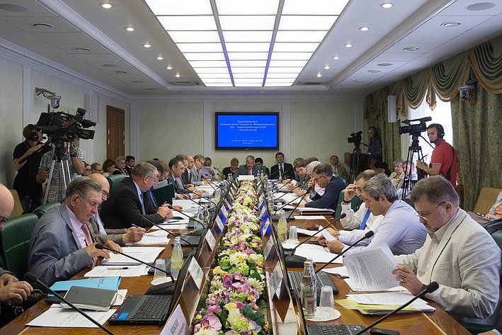 Заседание комитета по экономической политике-11