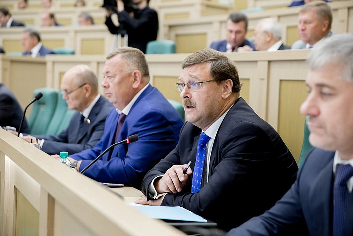 376-е заседание Совета Федерации Косачев