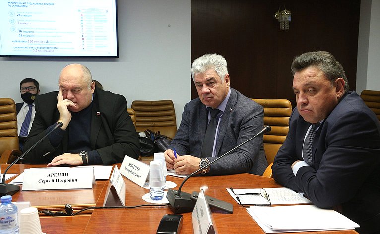 Совещание на тему «Взаимодействие Совета Федерации с Центральной избирательной комиссией РФ»