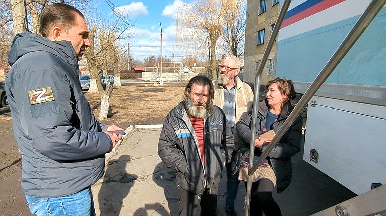 Андрей Хапочкин совершил поездку в Луганскую и Донецкую народные республики