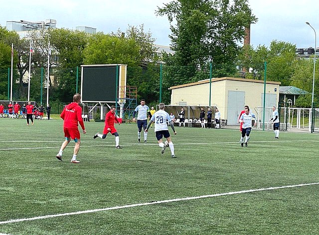 Спортивные соревнования представителей Ленинградской области и Совета Федерации