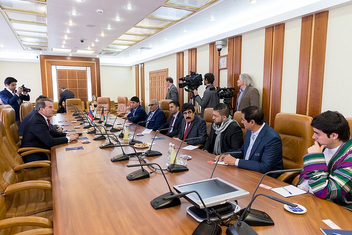 И. Морозов провел заседание группы по сотрудничеству Совета Федерации с Национальной Ассамблеей Афганистана