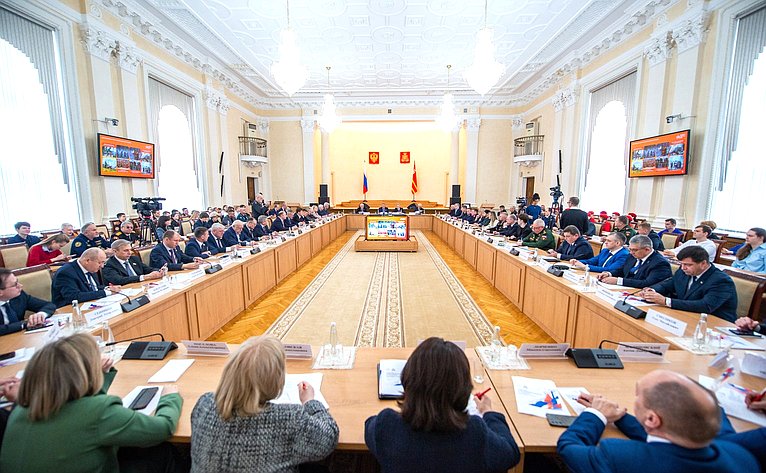 Выездное заседание Совета по военно-патриотическому воспитанию граждан при Совете Федерации