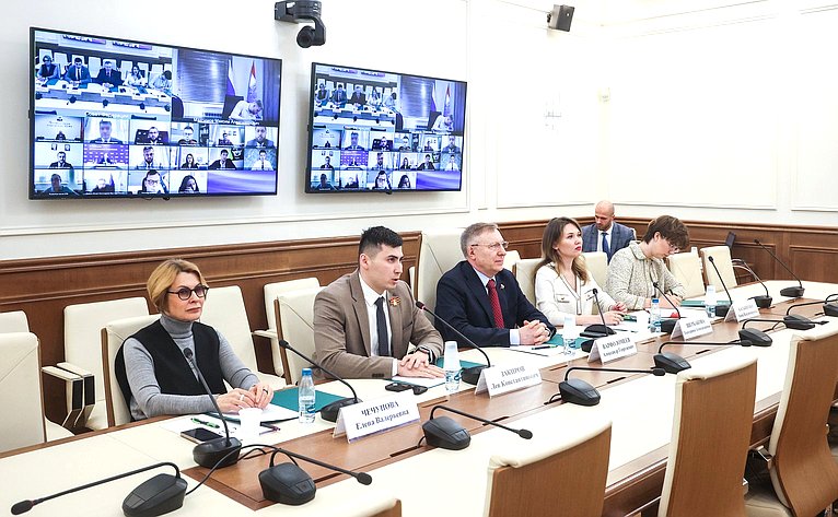 Рабочее заседание Совета Палаты молодых законодателей при Совете Федерации