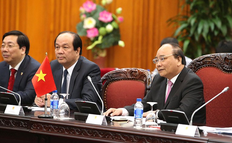 Премьер-министр Правительства Вьетнама Нгуен Суан Фук