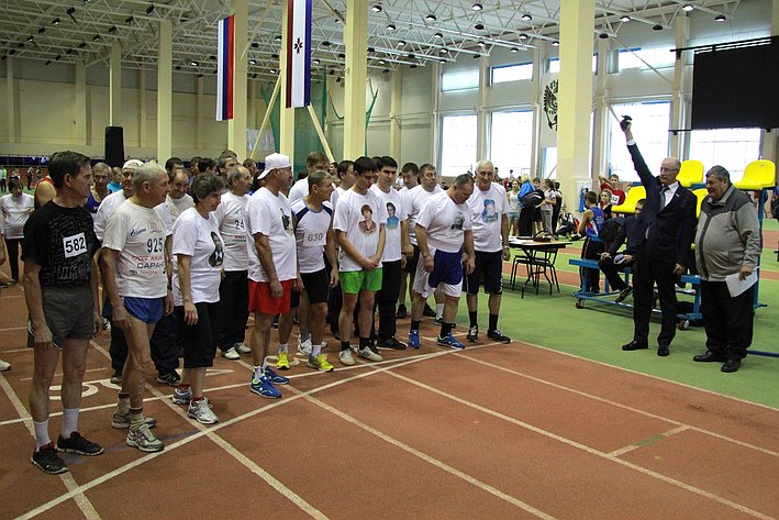 Н.В. Петрушкин принял участие в торжественном открытии III Республиканских соревнований по бегу