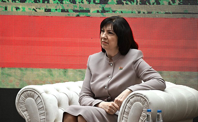 Председатель Совета Республики Национального Собрания Республики Беларусь Наталья Кочанова