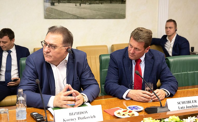 Встреча С. Лисовского с делегацией Немецкого сельскохозяйственного общества