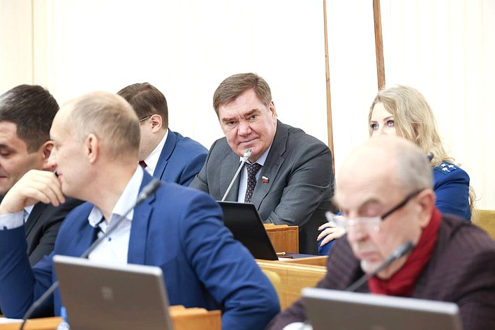 Александр Савин принял участие в Заседании Законодательного Собрания Калужской области