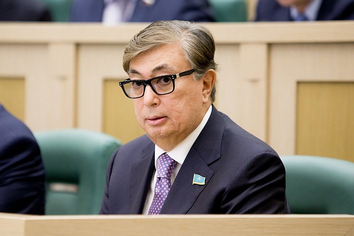 374-е заседание Совета Федерации Спикер Парламента Казахстана