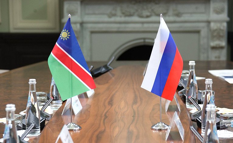 Андрей Клишас провел встречу с Председателем Национального совета Республики Намибии