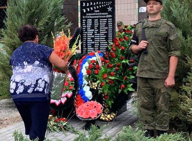 Игорь Кастюкевич принял участие в открытии в Херсонской области мемориал героям СВО