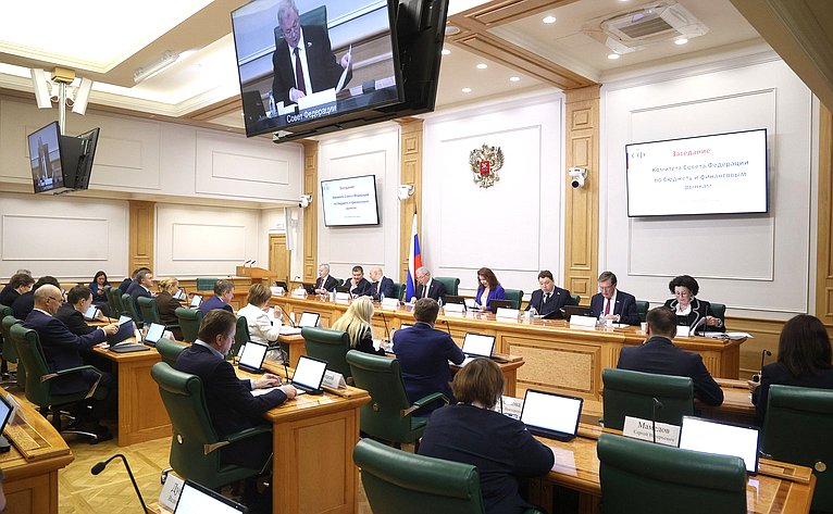 Заседание Комитета Совета Федерации по бюджету и финансовым рынкам