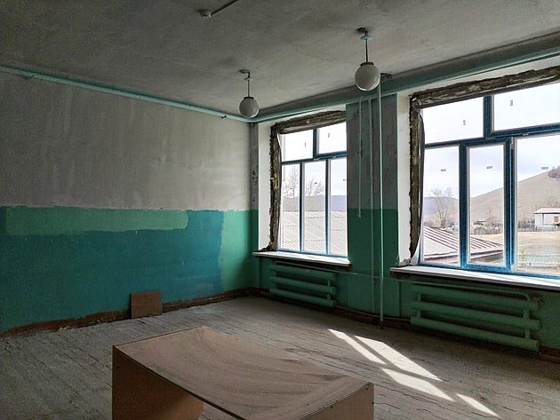 Сергей Михайлов в ходе поездки в регион посетил социальные объекты Кыринского района