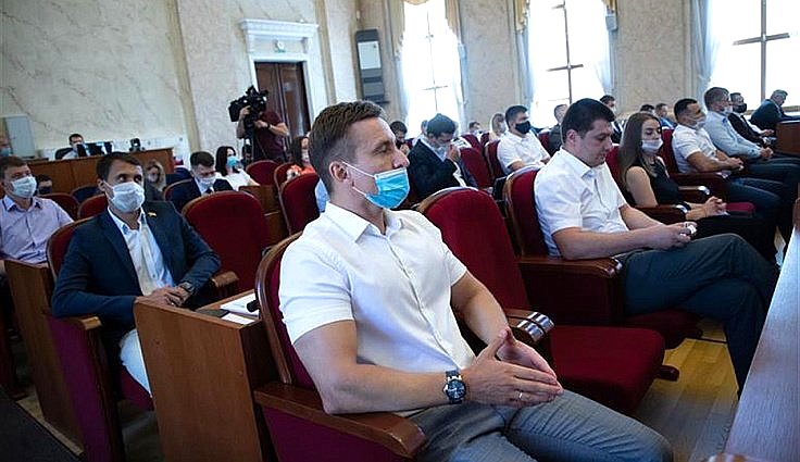 Владимир Бекетов принял участие в общем собрании Совета молодых депутатов региона