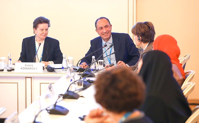 Заседание Международного дискуссионного клуба «Евразийское объединение женщин – региональных лидеров»