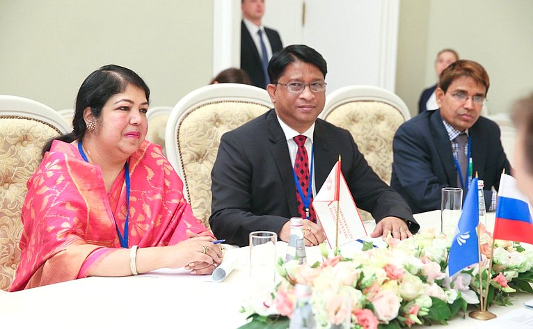 Встреча В. Матвиенко с делегацией Республики Бангладеш