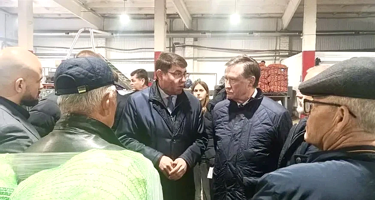 Сергей Рябухин в Ульяновской области принял участие в запуске работы первого в регионе агроагрегатора