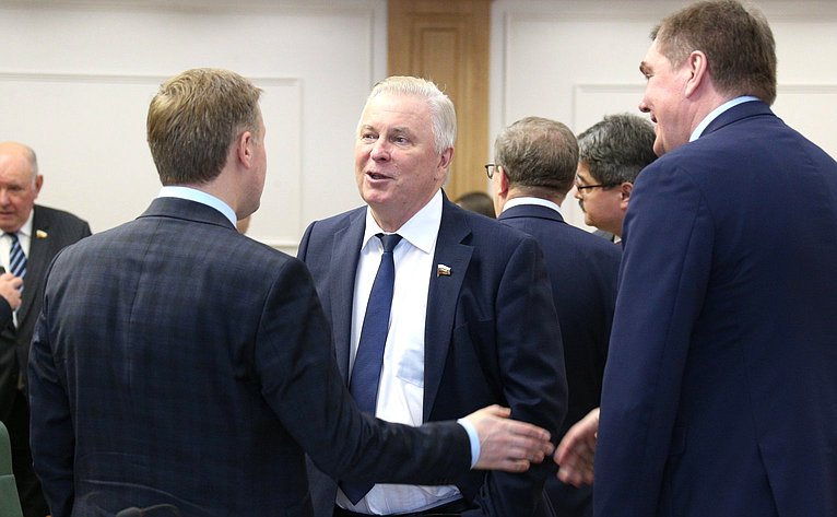 Встреча сенаторов Российской Федерации с руководителем Федерального агентства по рыболовству Ильёй Шестаковым в формате «Открытого диалога»