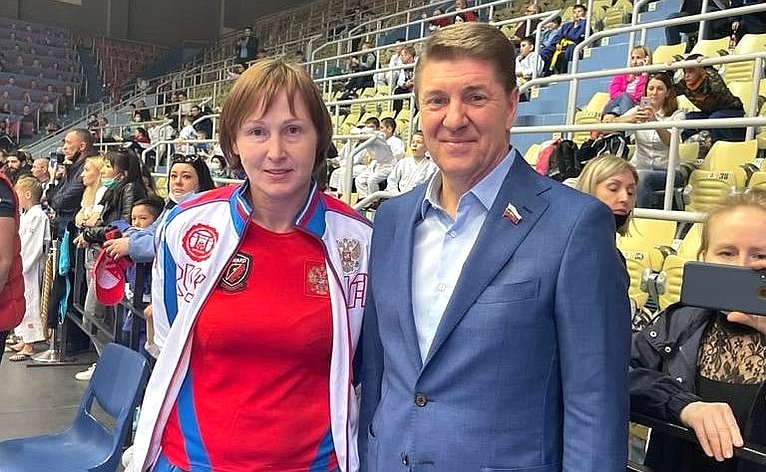 Андрей Шевченко посетил соревнования Детской Лиги дзюдо в городе Оренбурге