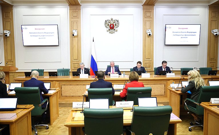 Заседание Комитета Совета Федерации по бюджету и финансовым рынкам