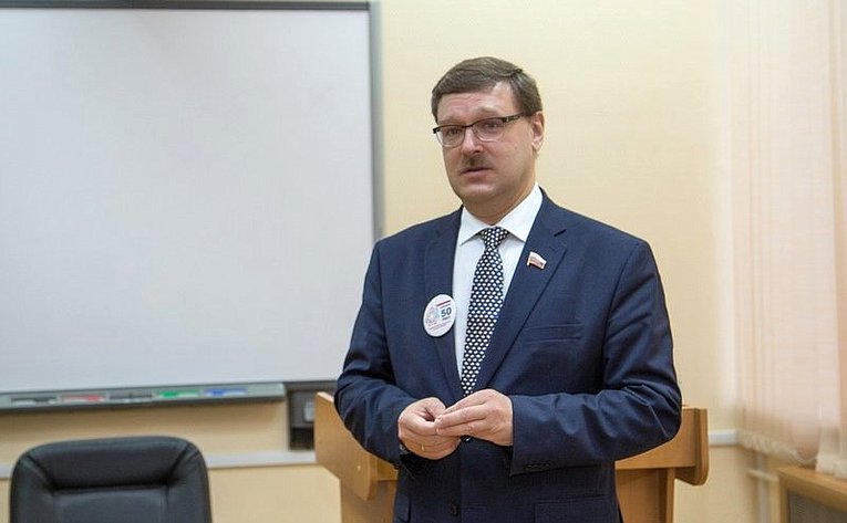 Константин Косачев в ходе рабочей поездкой в регион посетил Марийский государственный университет