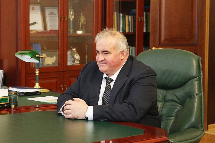 Встреча Председателя Совета Федерации с Губернатором Костромской области