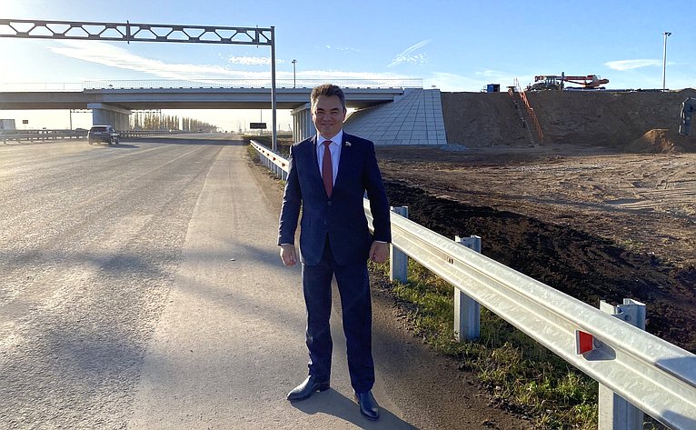 Ирек Ялалов принял участие в открытии нового участка автомагистрали «Урал»
