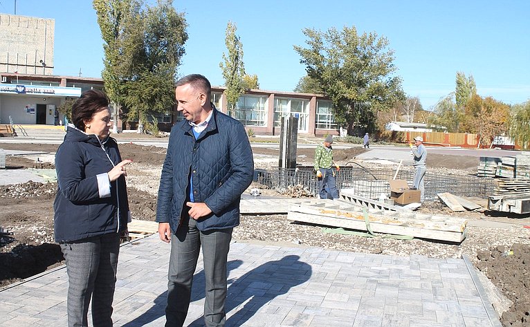 Олег Алексеев в рамках работы в регионе посетил Краснокутский район
