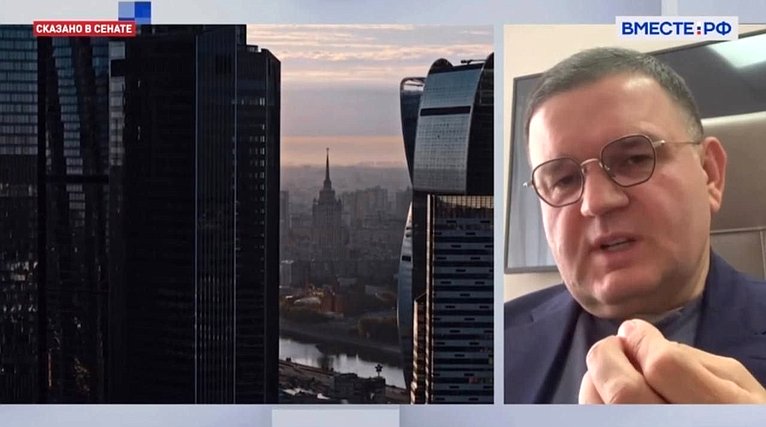 Сергей Перминов дал интервью в прямом эфире телеканала «Вместе-РФ»