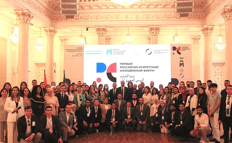 Фарит Мухаметшин принял участие в открытии первого в истории Российско-Египетского молодежного форума