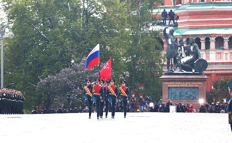 В ознаменование 79-й годовщины Победы в Великой Отечественной войне 1941–1945 годов в Москве состоялся военный парад