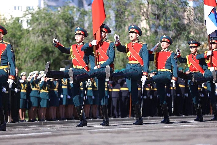 Баир Жамсуев принял участие в торжественных мероприятиях в честь 80-летия Победы над милитаристской Японией и окончания Второй мировой войны