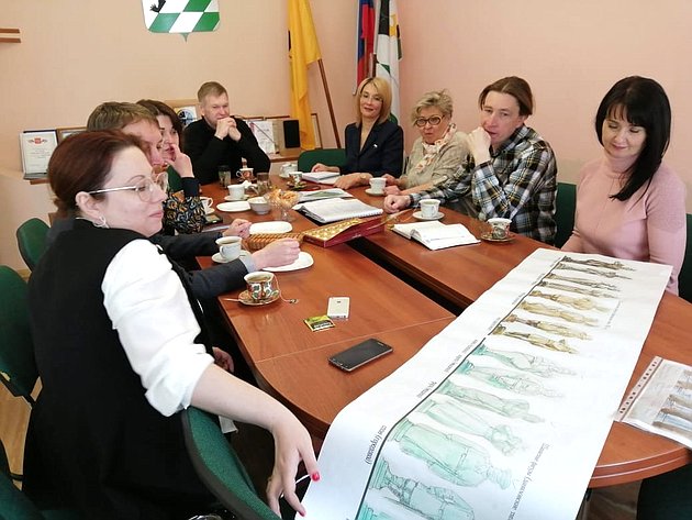 Сенатор Наталия Косихина приняла участие в рабочей встрече по вопросам благоустройства города Данилова Ярославской области